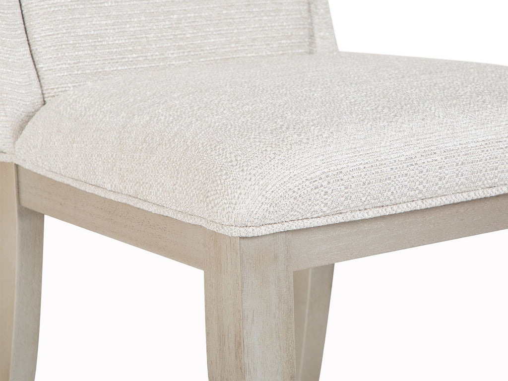 Lenox - Upholstered Host Side Chair (Set of 2) - Acadia White