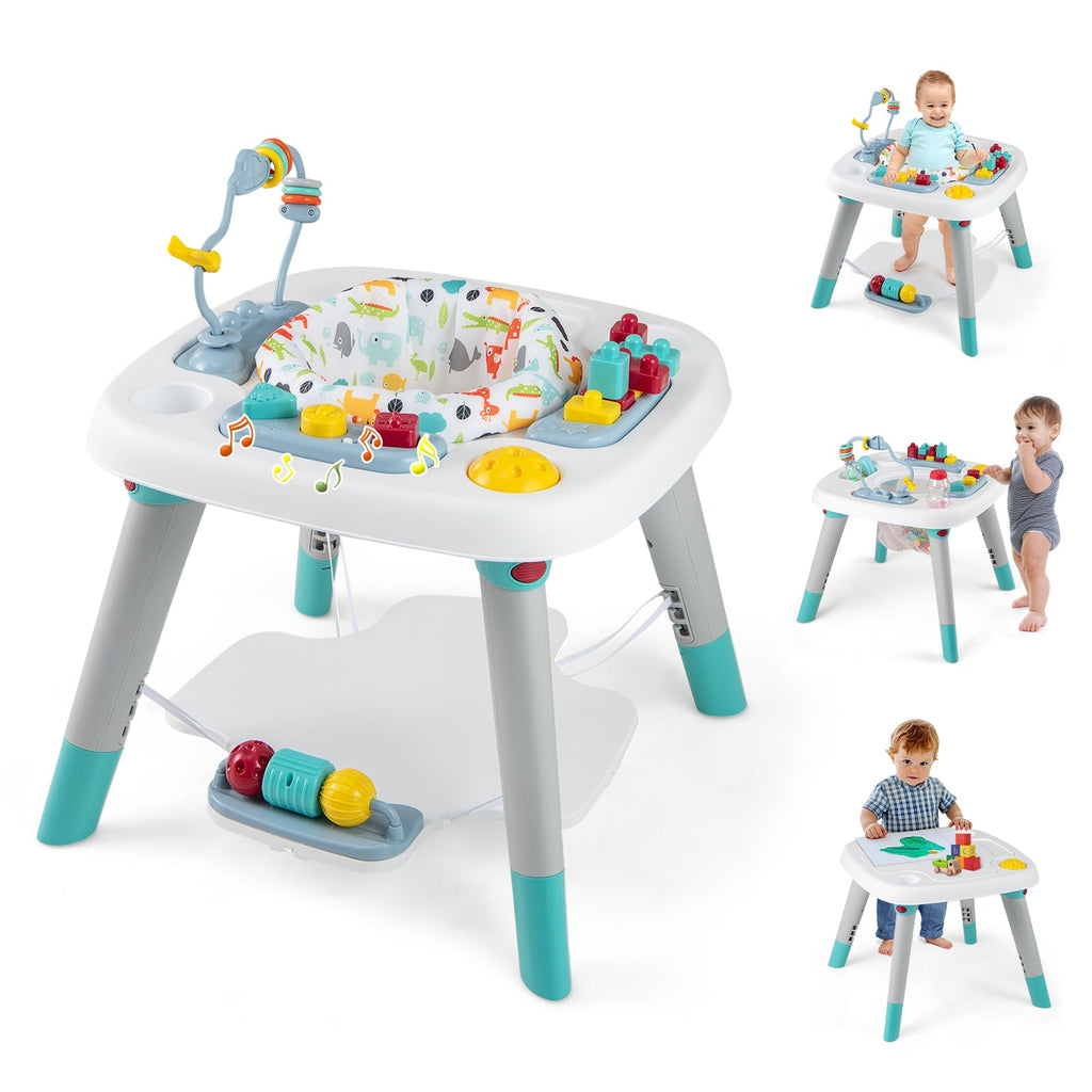 6-in-1 Baby Activity Center Infant Jumper Toddler Table