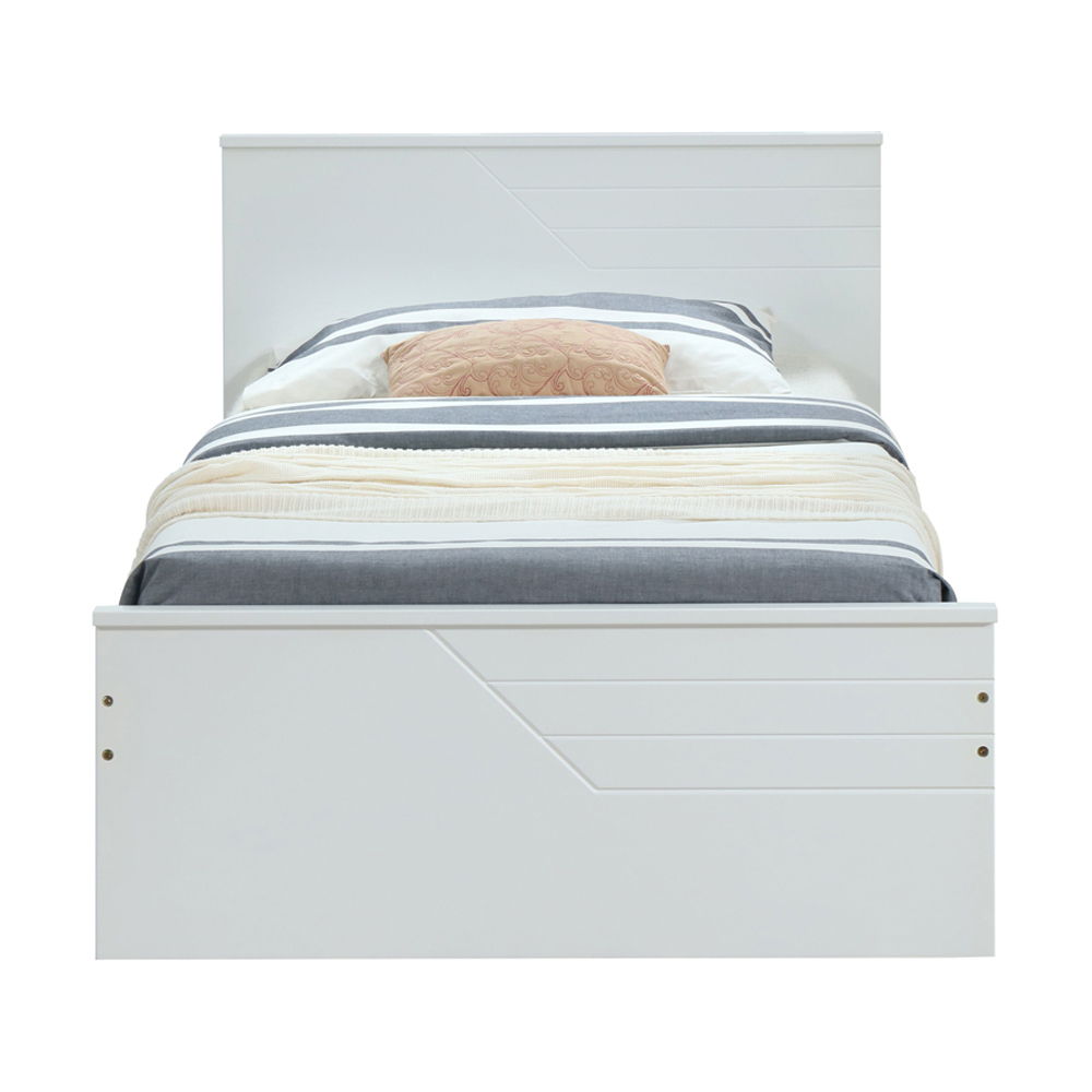 Ragna - Twin Bed - White