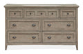 Paxton Place - Wood Drawer Dresser