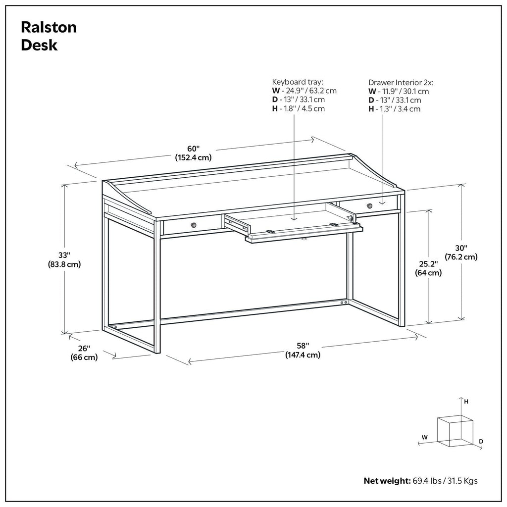 Ralston - Handcrafted Desk