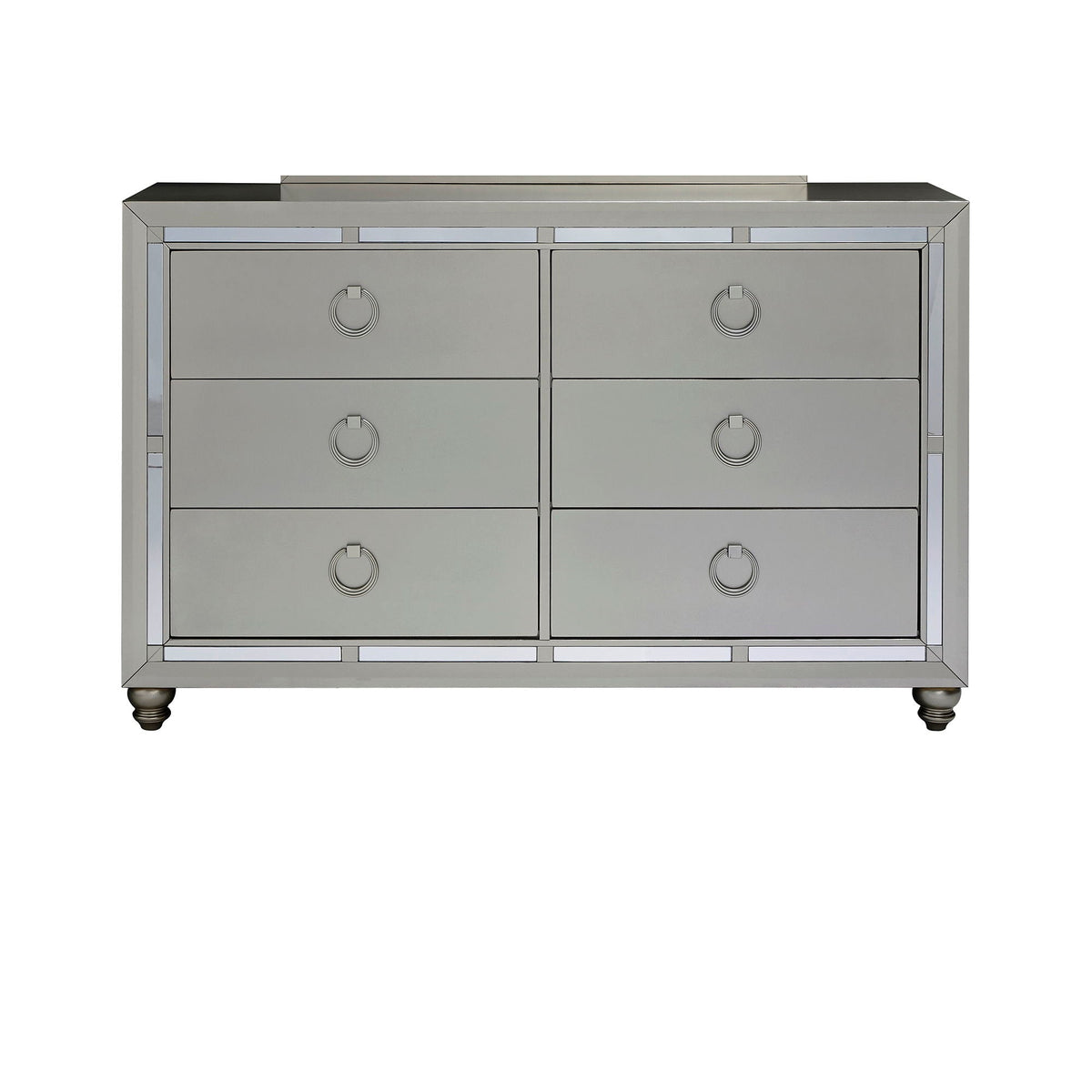 Chloe - Dresser - Silver / Gray