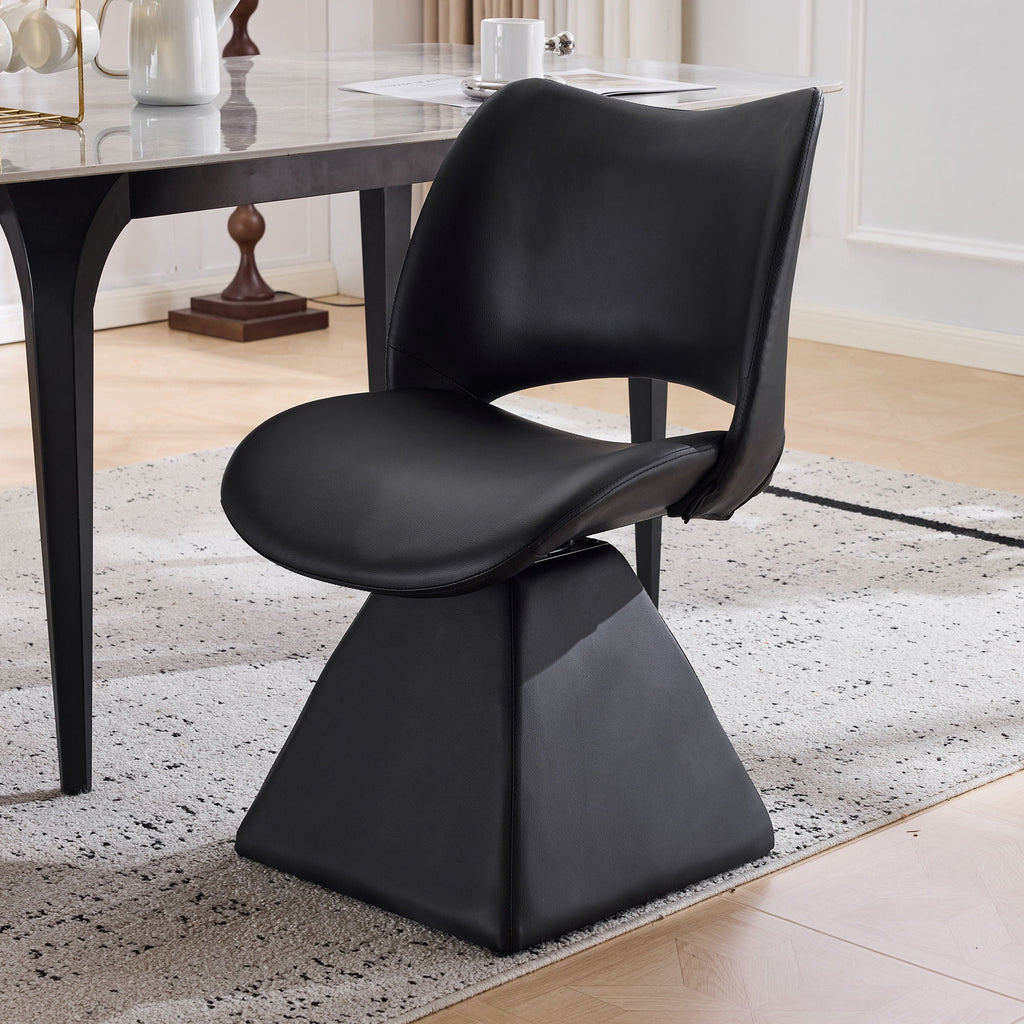 Modern Swivel Dining Chair With High Back