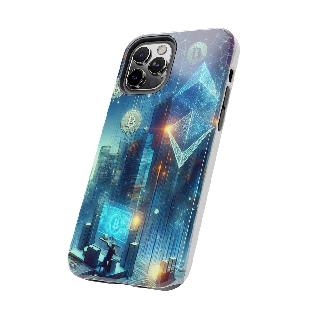 Phone Case - Cryptocurrency Enthusiasts Futuristic Design
