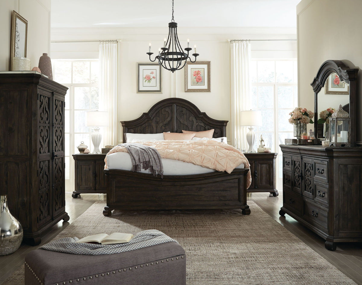 Bellamy - Complete Shaped Panel Bed