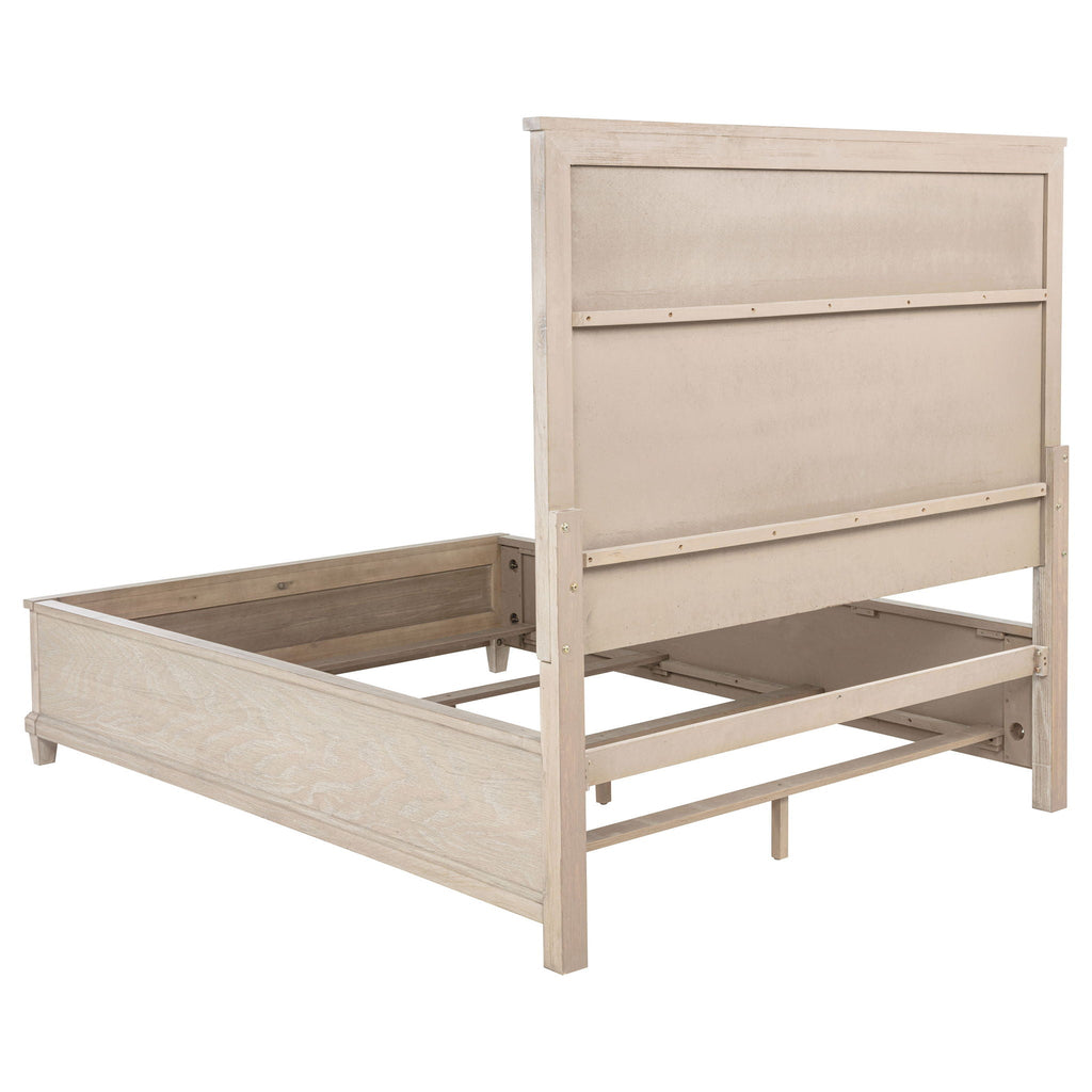 Pembroke 66-inch Queen Panel Bed Washed Oak