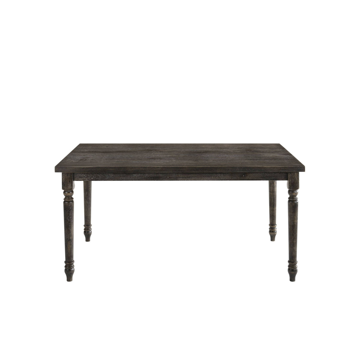 Claudia II - Weathered 7 Pieces Dining Room Set - Gray