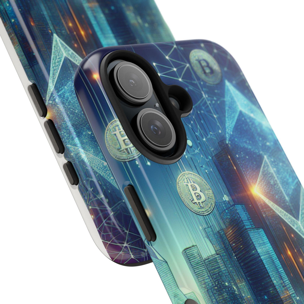 Phone Case - Cryptocurrency Enthusiasts Futuristic Design