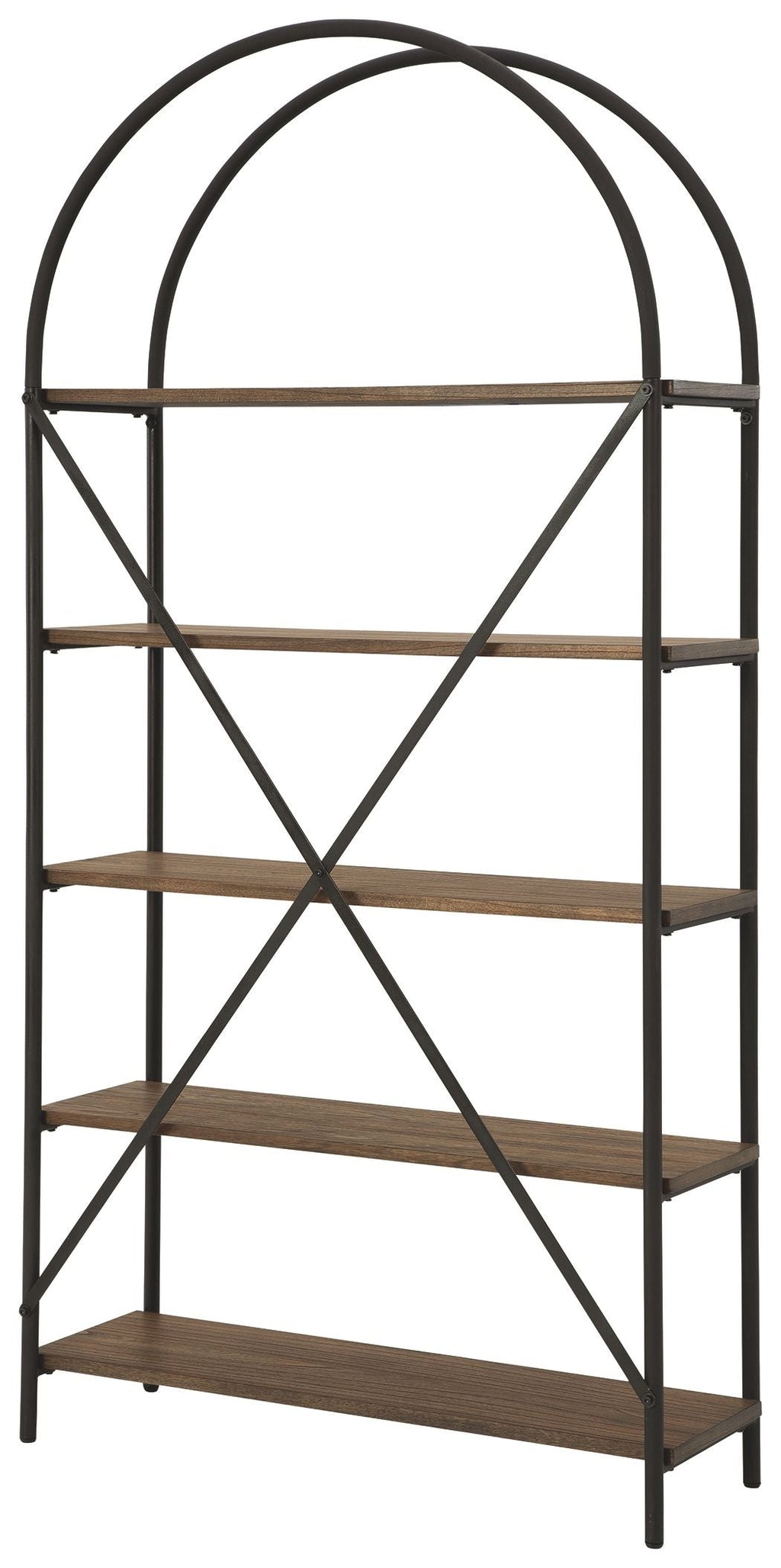 Galtbury - Bookcase - Brown / Black