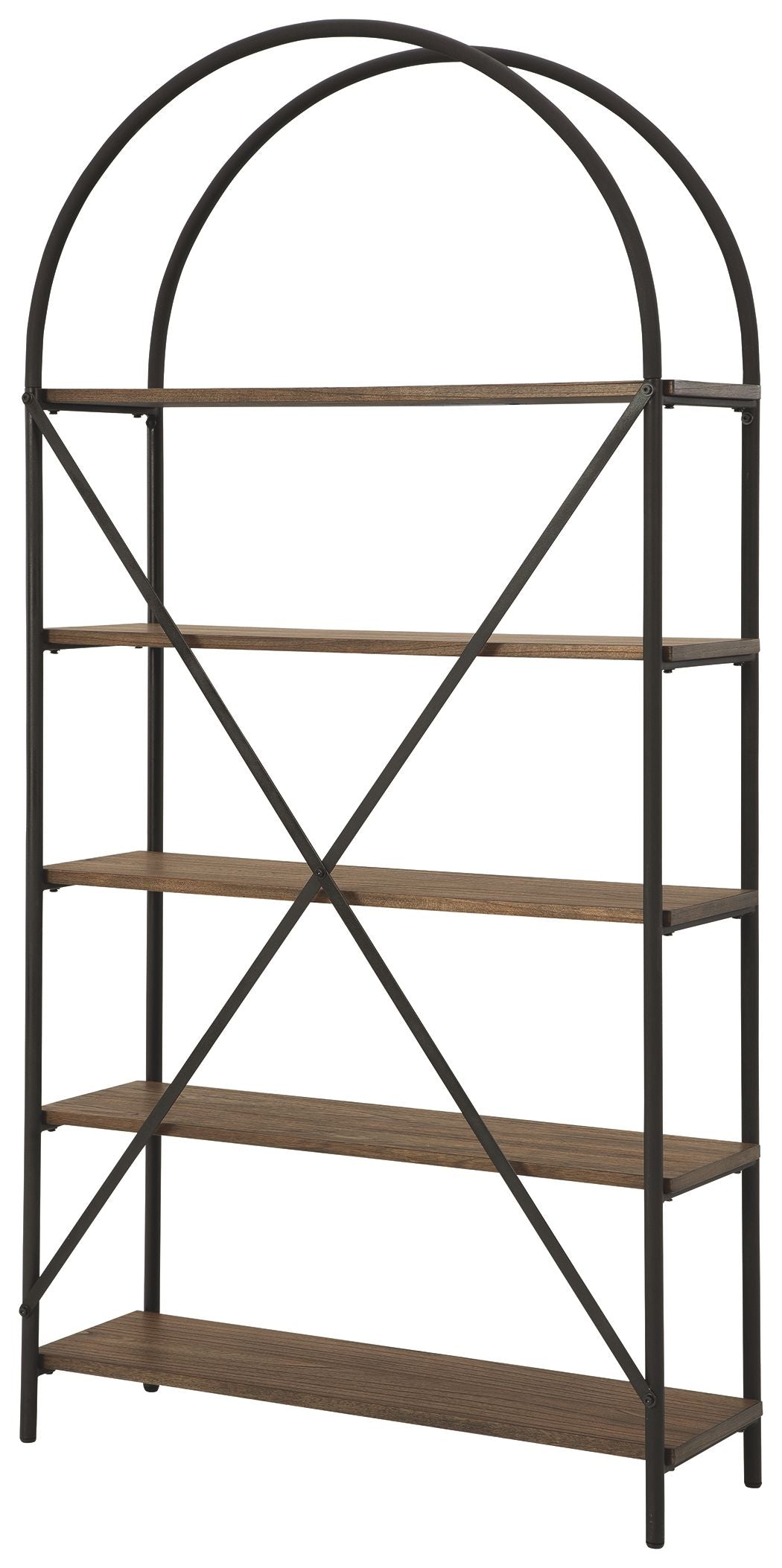 Galtbury - Bookcase - Brown / Black