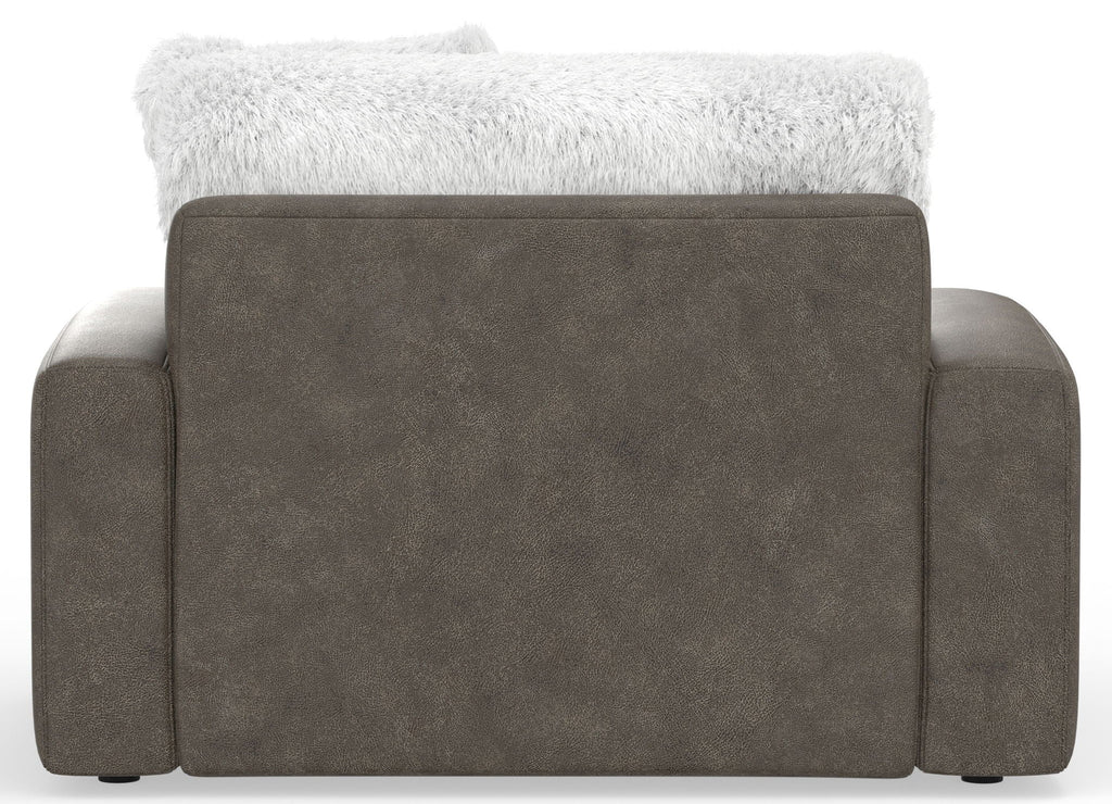Snowball - Chair & 1/2 - Taupe / Natural