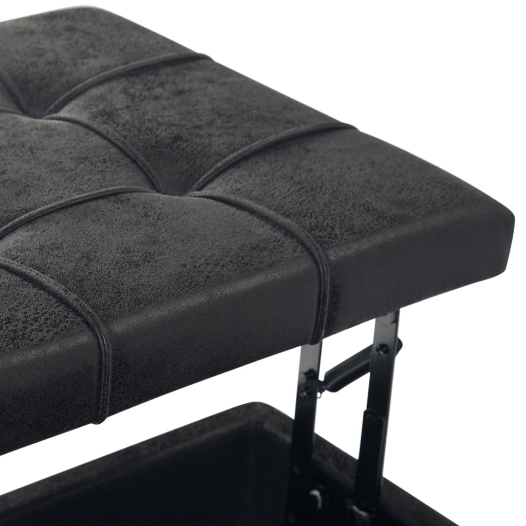 Harrison - Upholstered Coffee Table Storage Ottoman