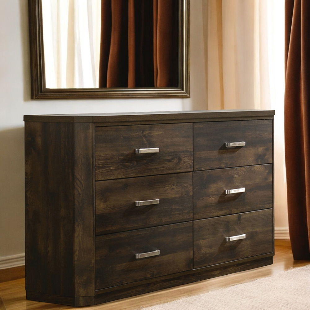 Elettra - Dresser - Rustic Walnut