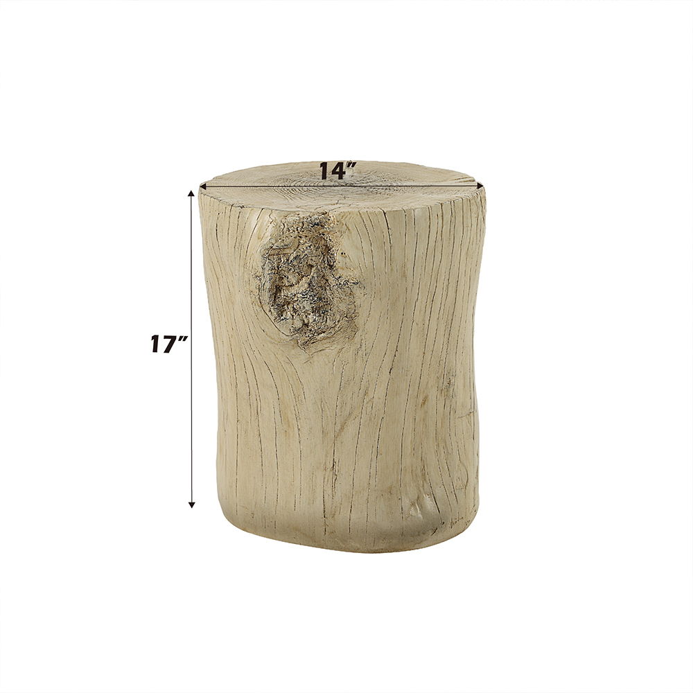 Gene - Accent Table - Natural Brown