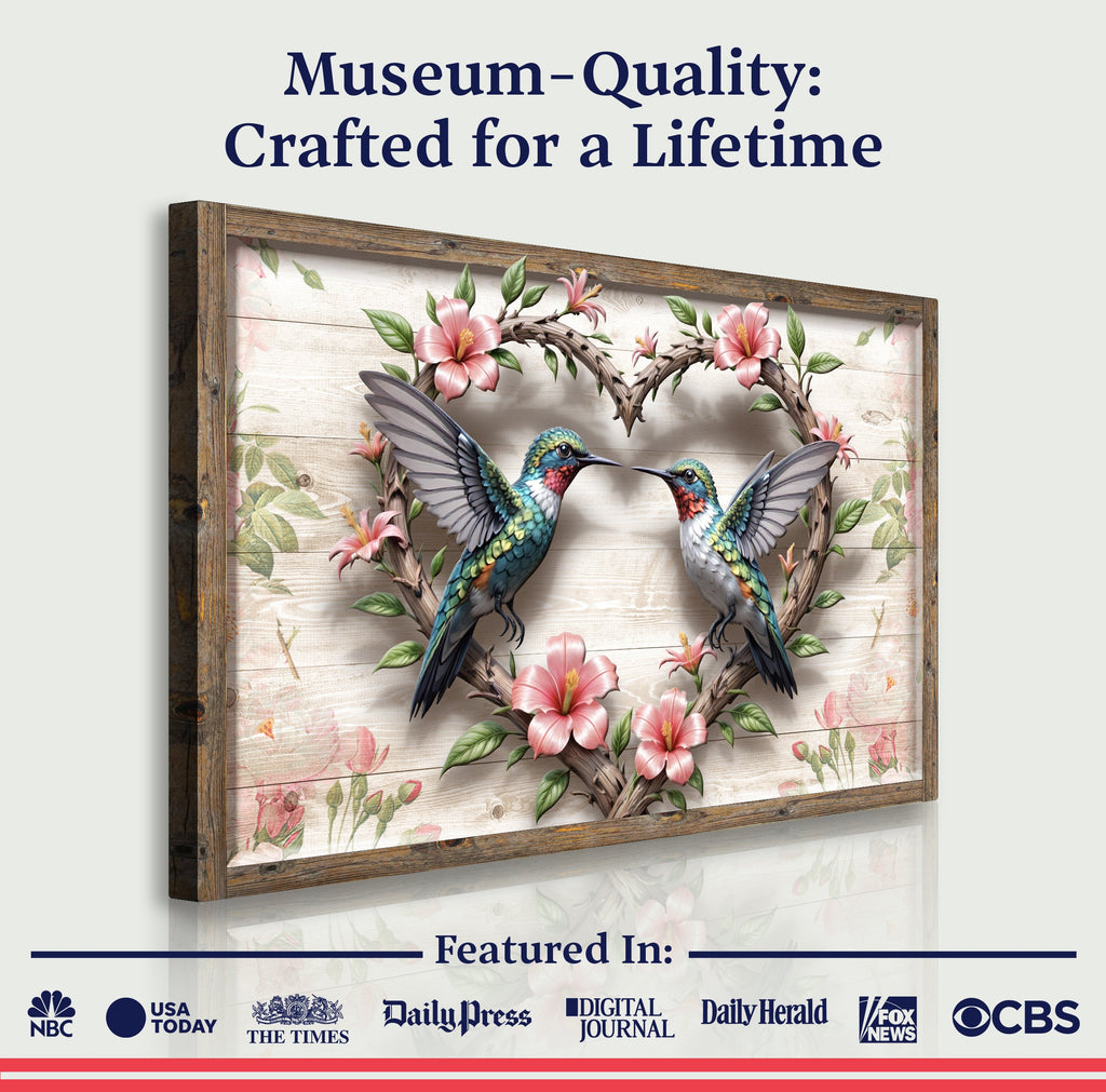 Hummingbirds Wall Art II