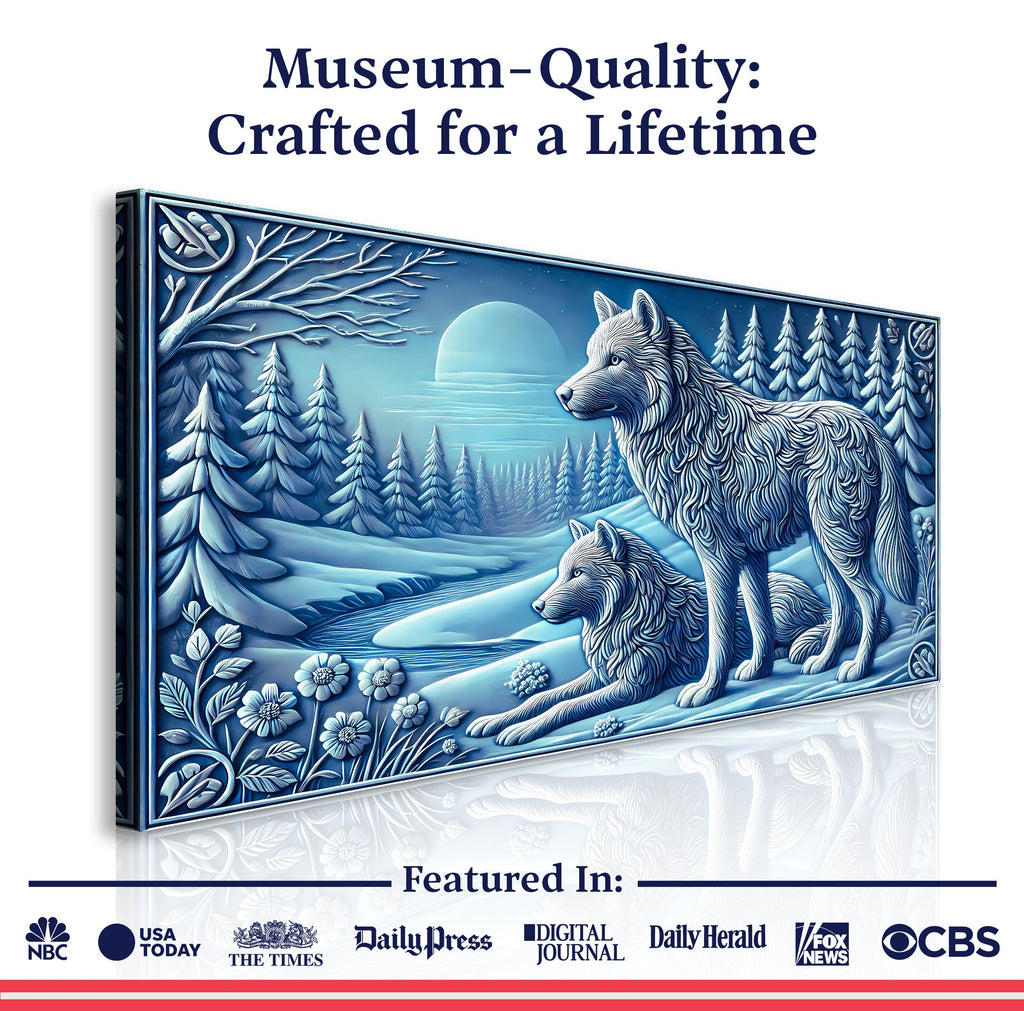 Wolves Wall Art VI