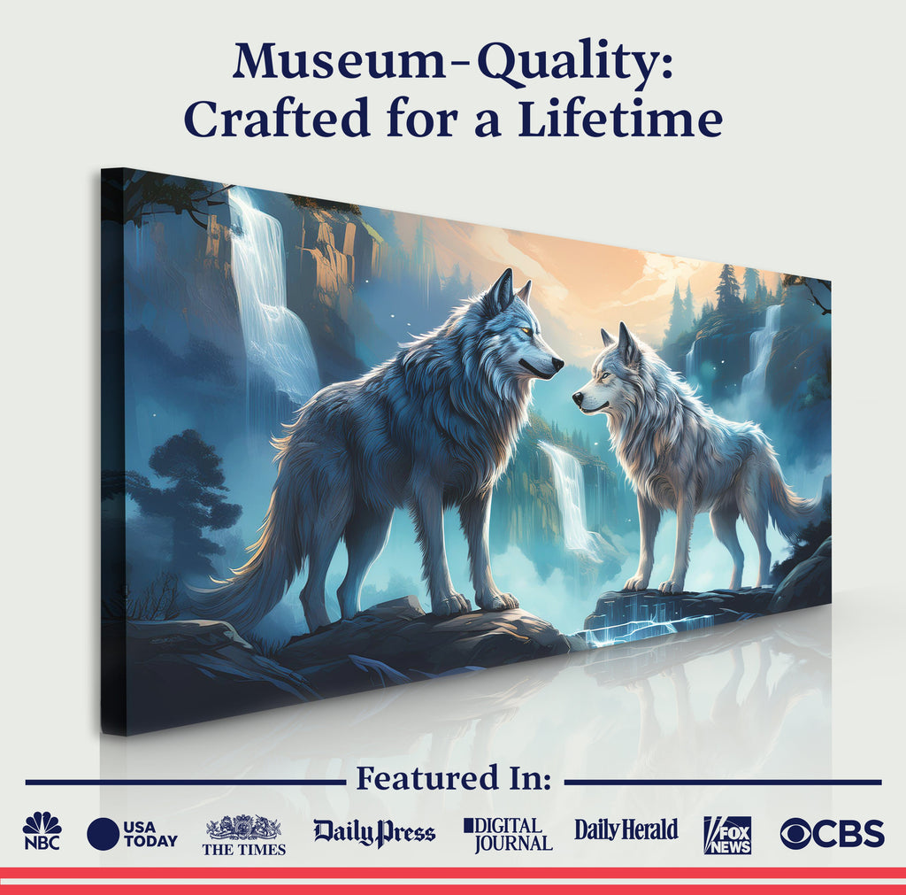 Wolves Wall Art IV