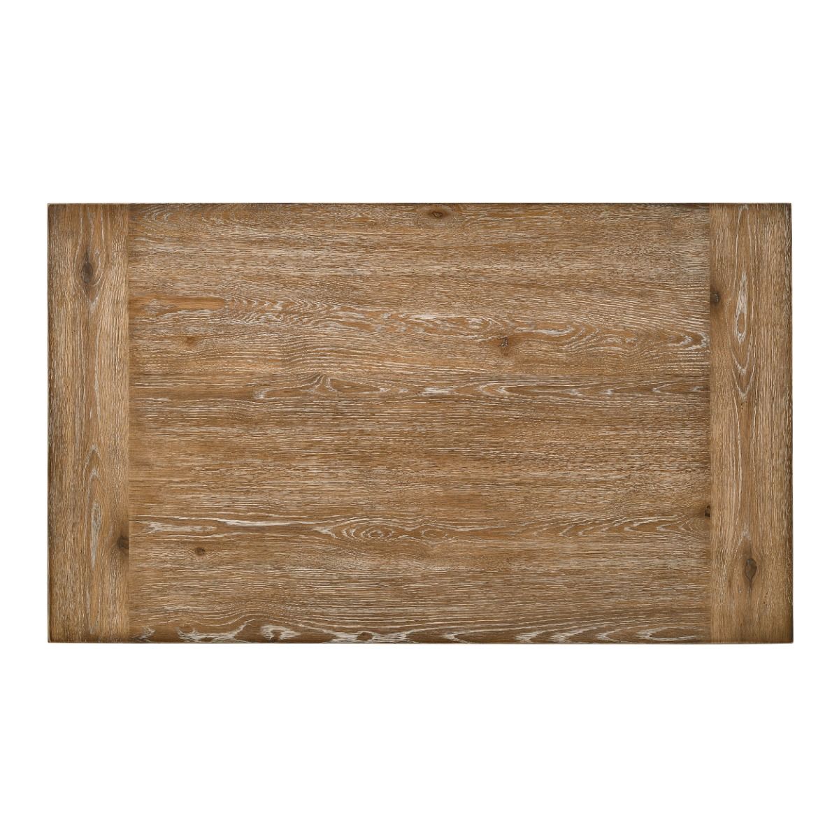 Farsiris - Counter Height Table - Weathered Oak