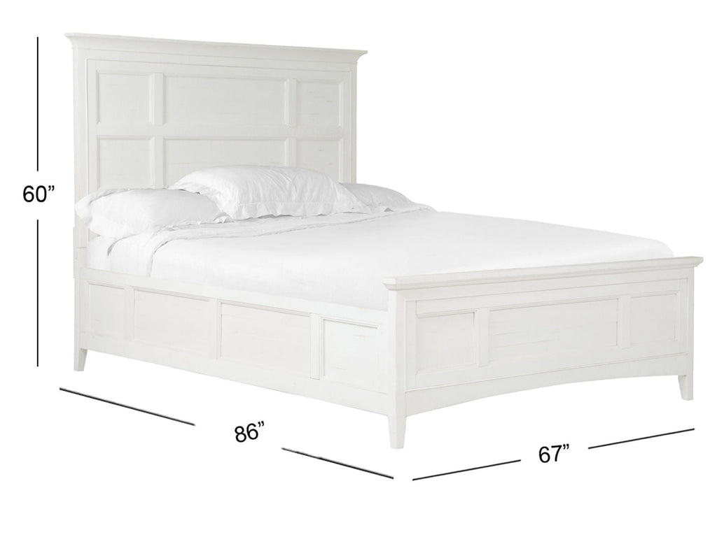 Heron Cove - Complete Panel Bed With Regular Rails