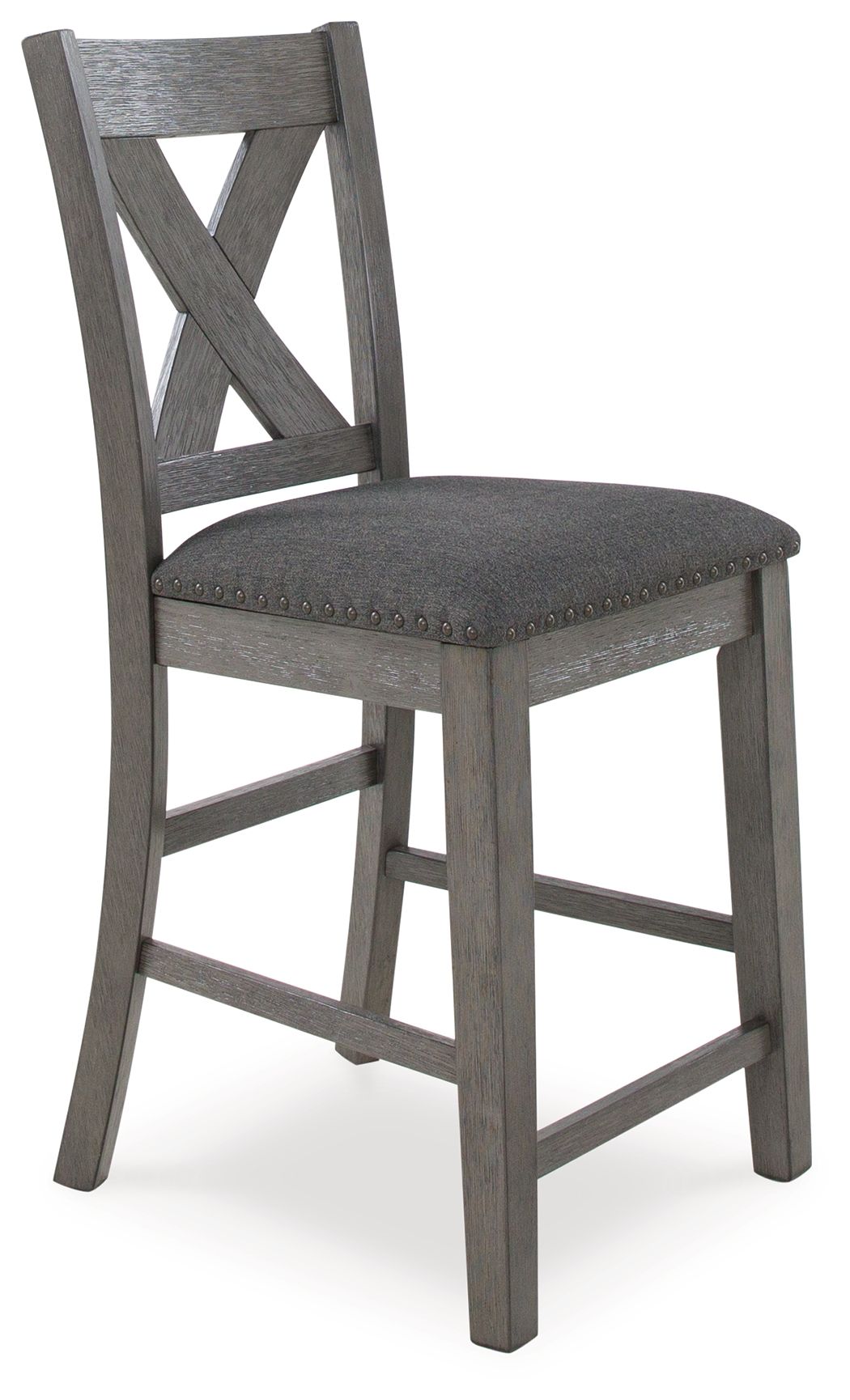 Caitbrook - Rect Drm Counter Table Set (Set of 7) - Gray