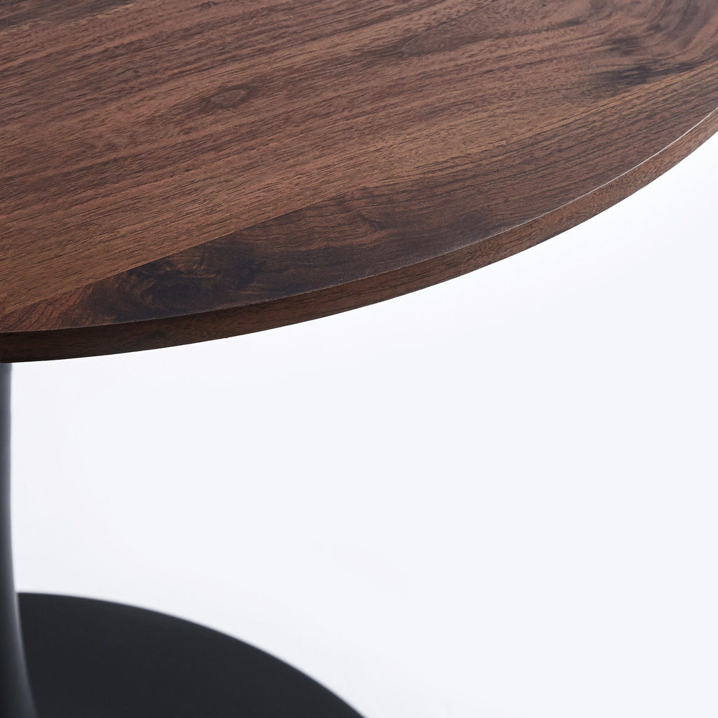 Mid-Century Tulip Table With Round Top, Pedestal Base