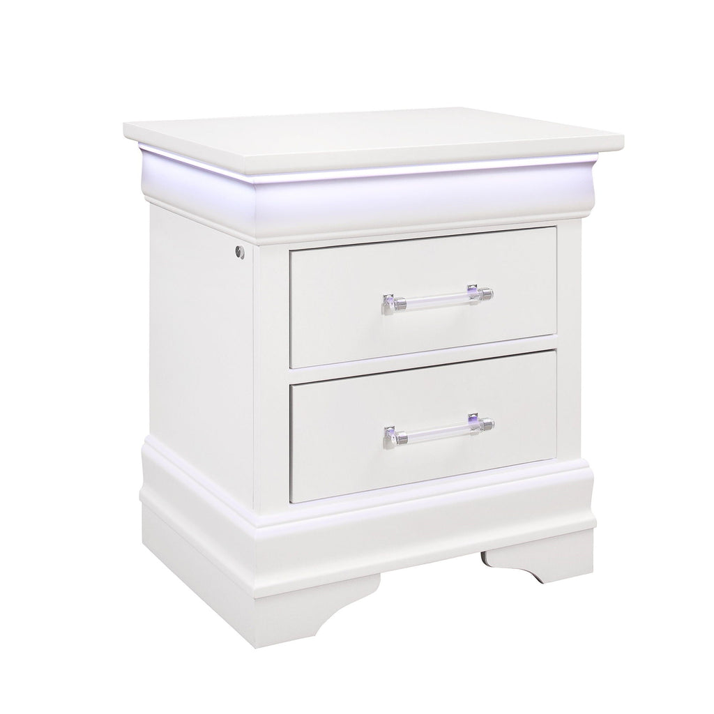 Charlston - Nightstand With LED