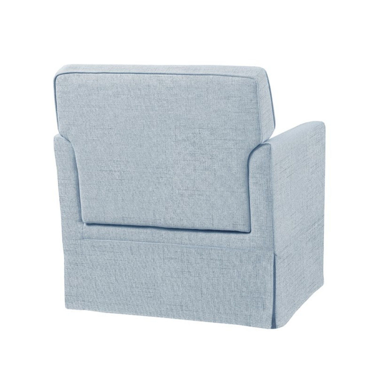 Timeless - Accent Armchair With Classic Track Arm Silhouette And Skirted Base