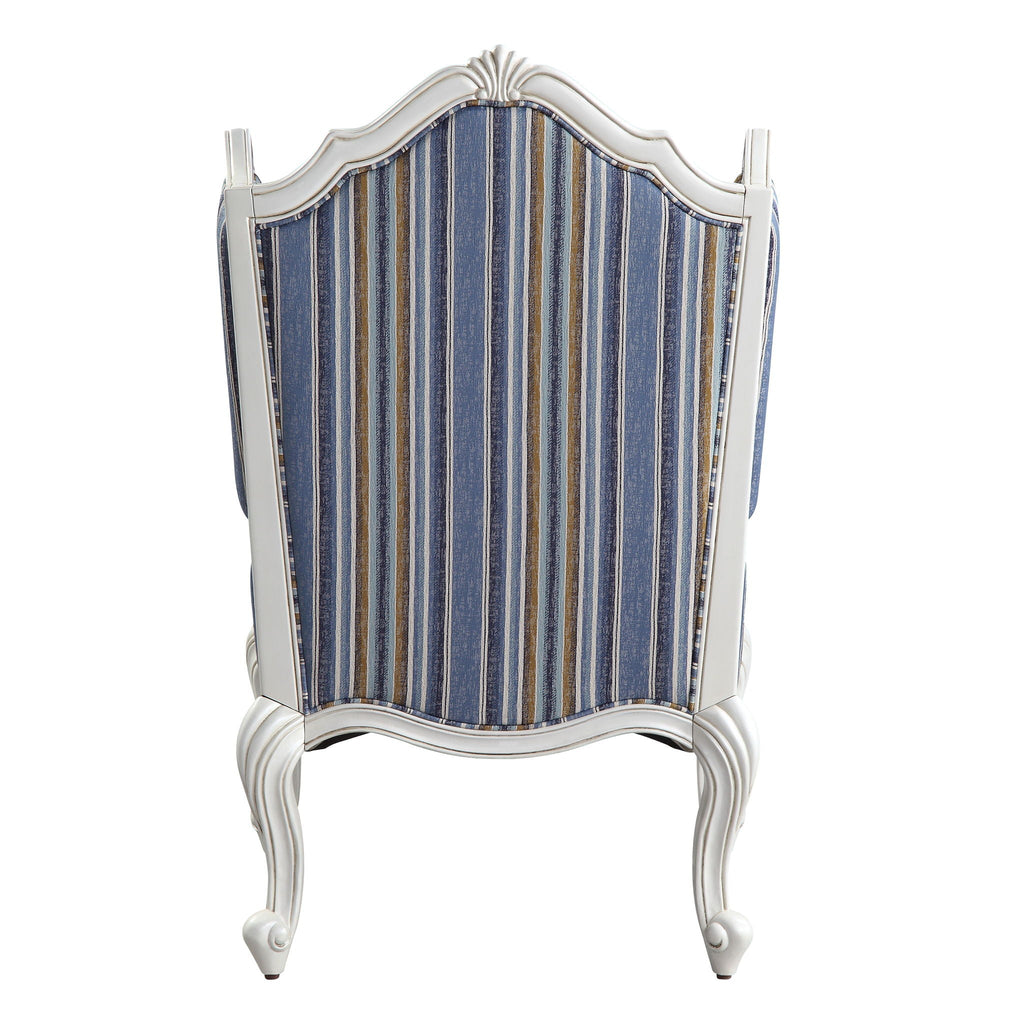 Ciddrenar - Chair With Pillow - Fabric & White