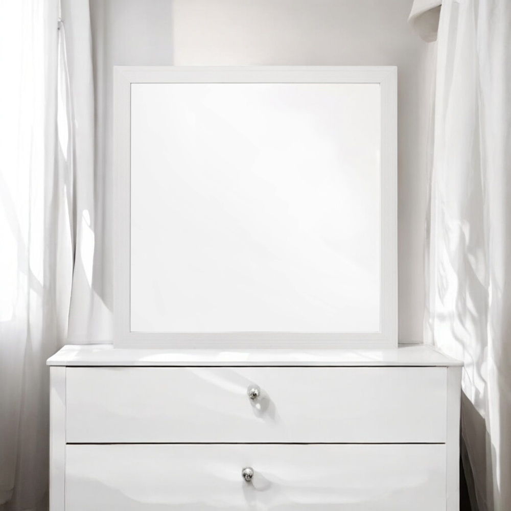 Casilda - Mirror - White