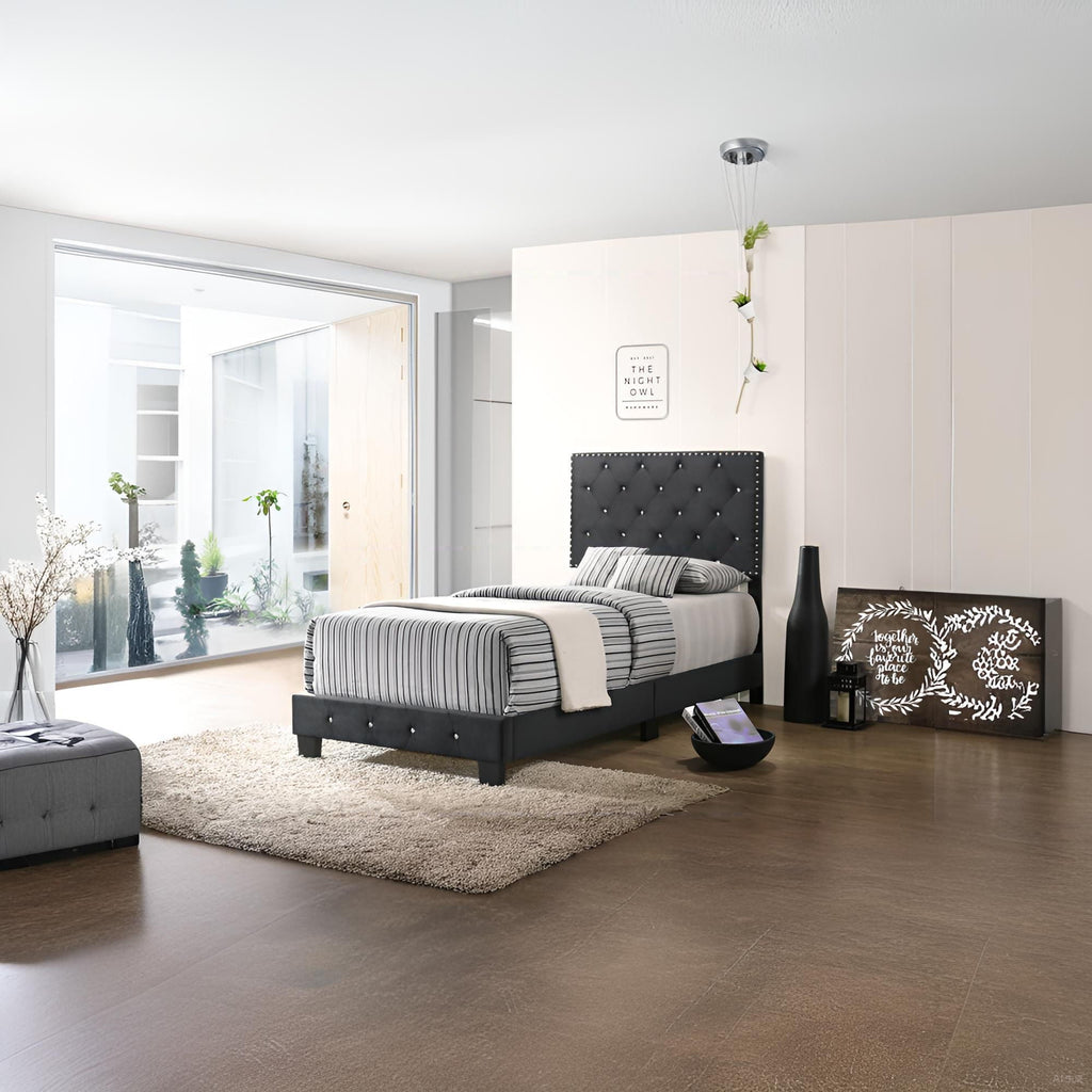 Luxurious Upholstered Bed