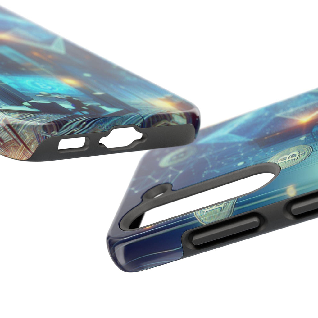 Phone Case - Cryptocurrency Enthusiasts Futuristic Design