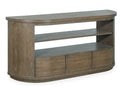Bosley - Demilune Sofa Table - Porpoise