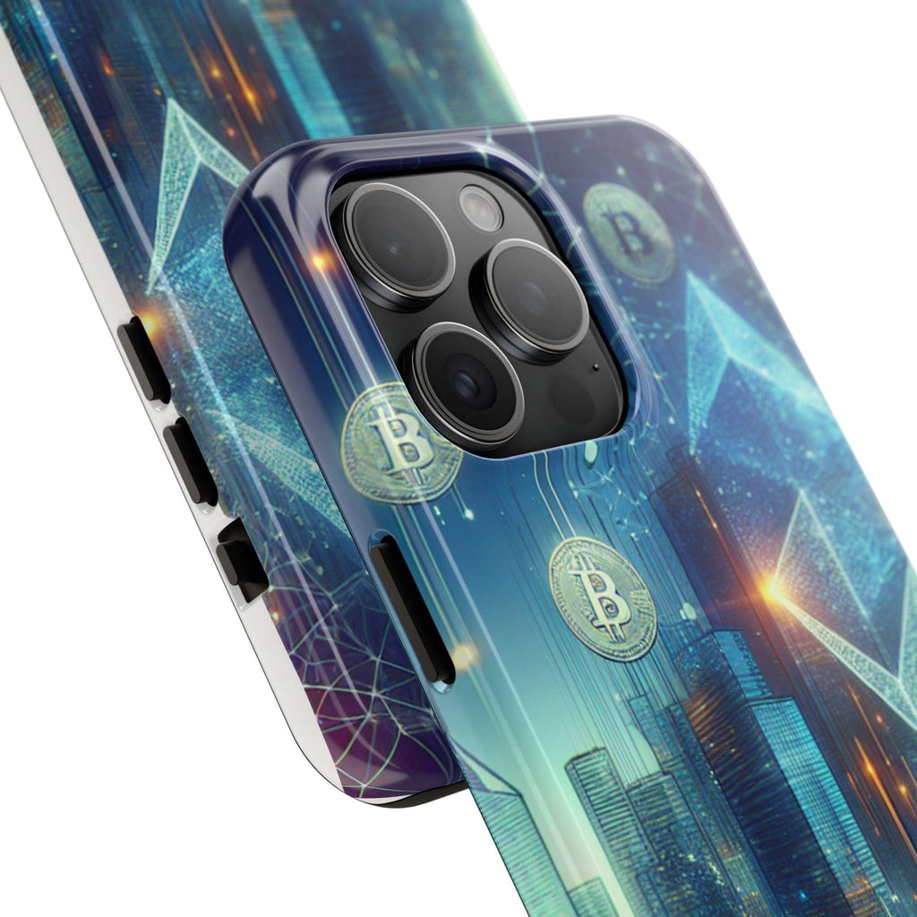 Phone Case - Cryptocurrency Enthusiasts Futuristic Design