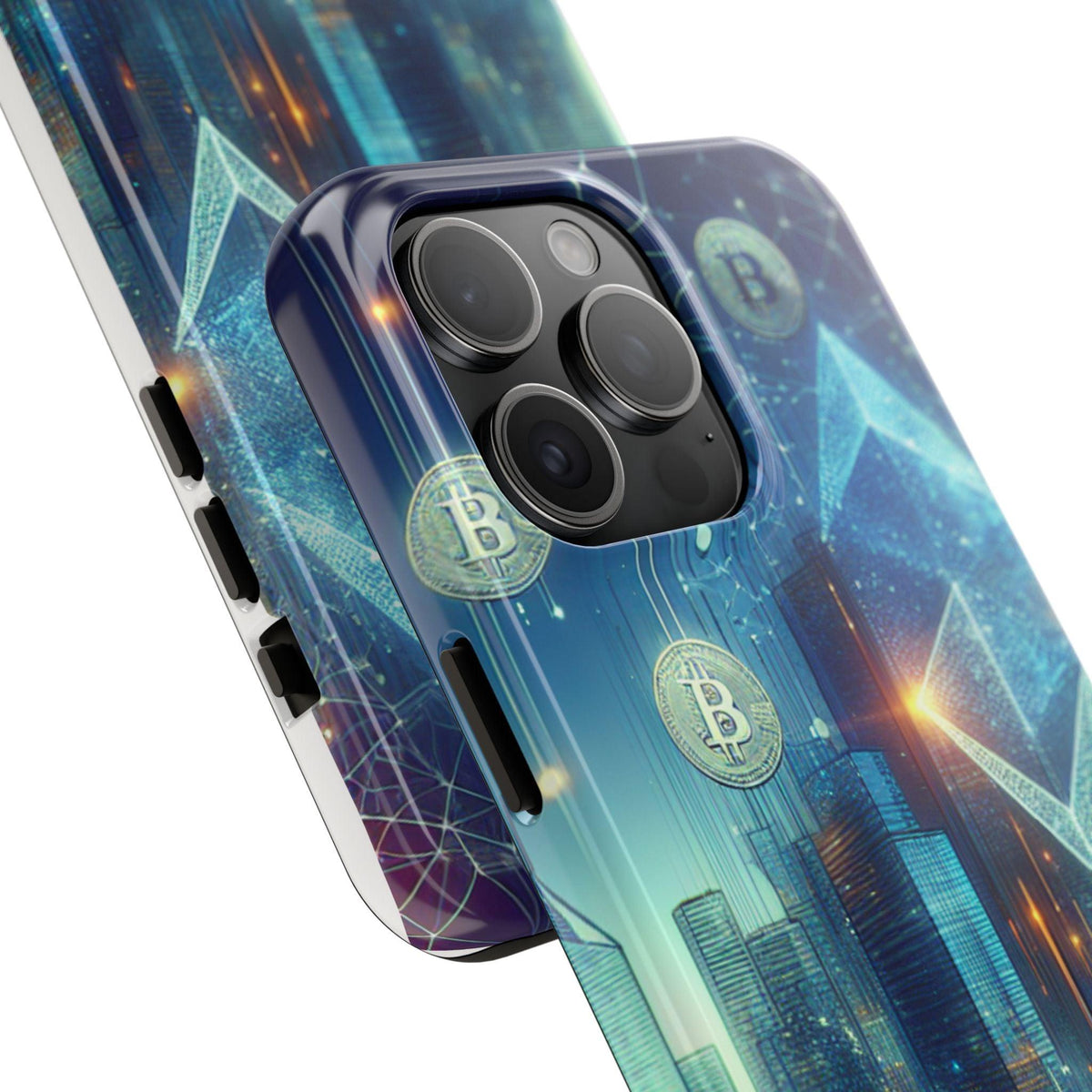 Phone Case - Cryptocurrency Enthusiasts Futuristic Design