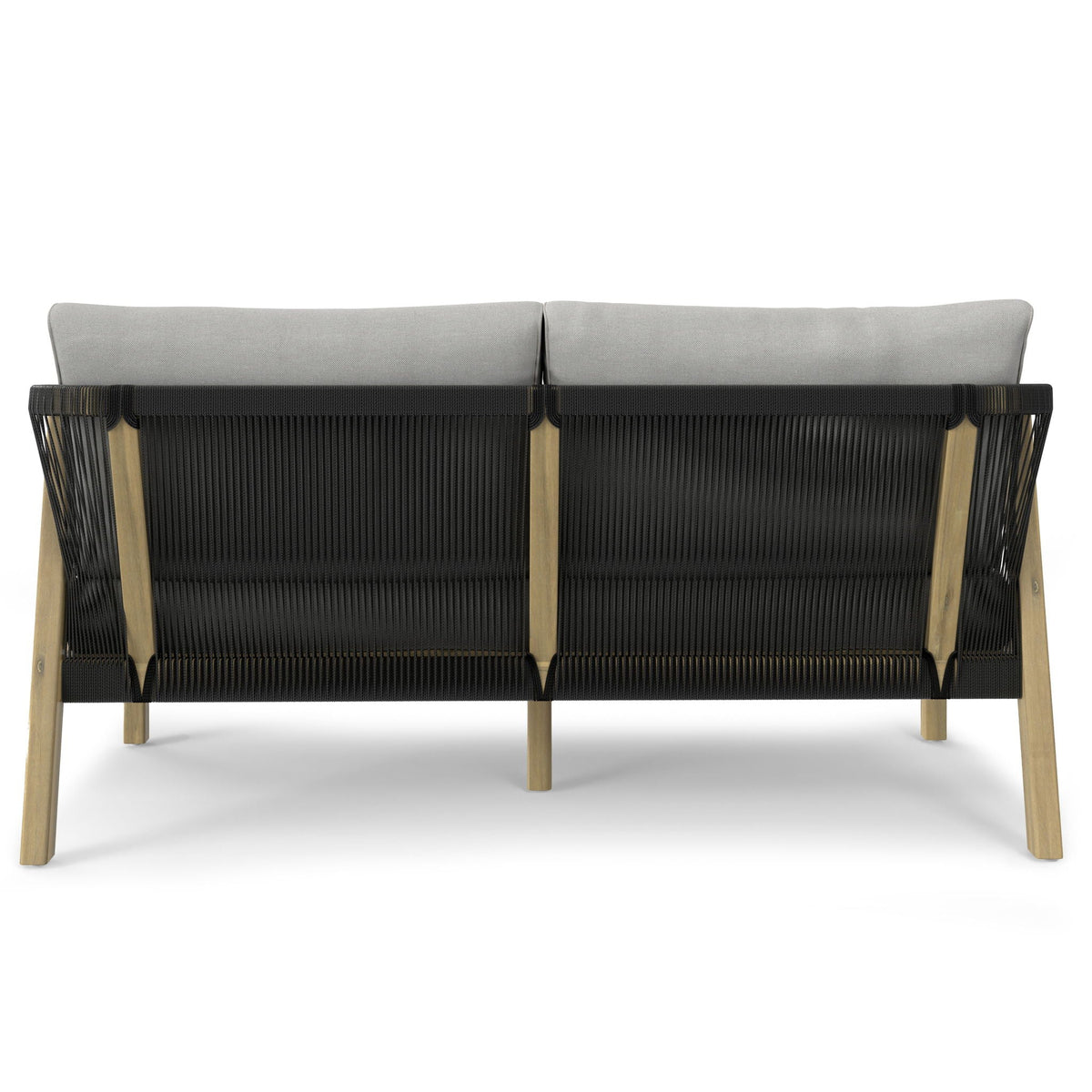Palmetto - Outdoor Sofa - Silver