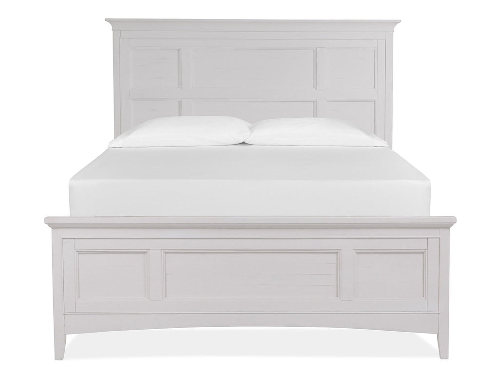 Heron Cove - Complete Panel Bed With Storage Rails
