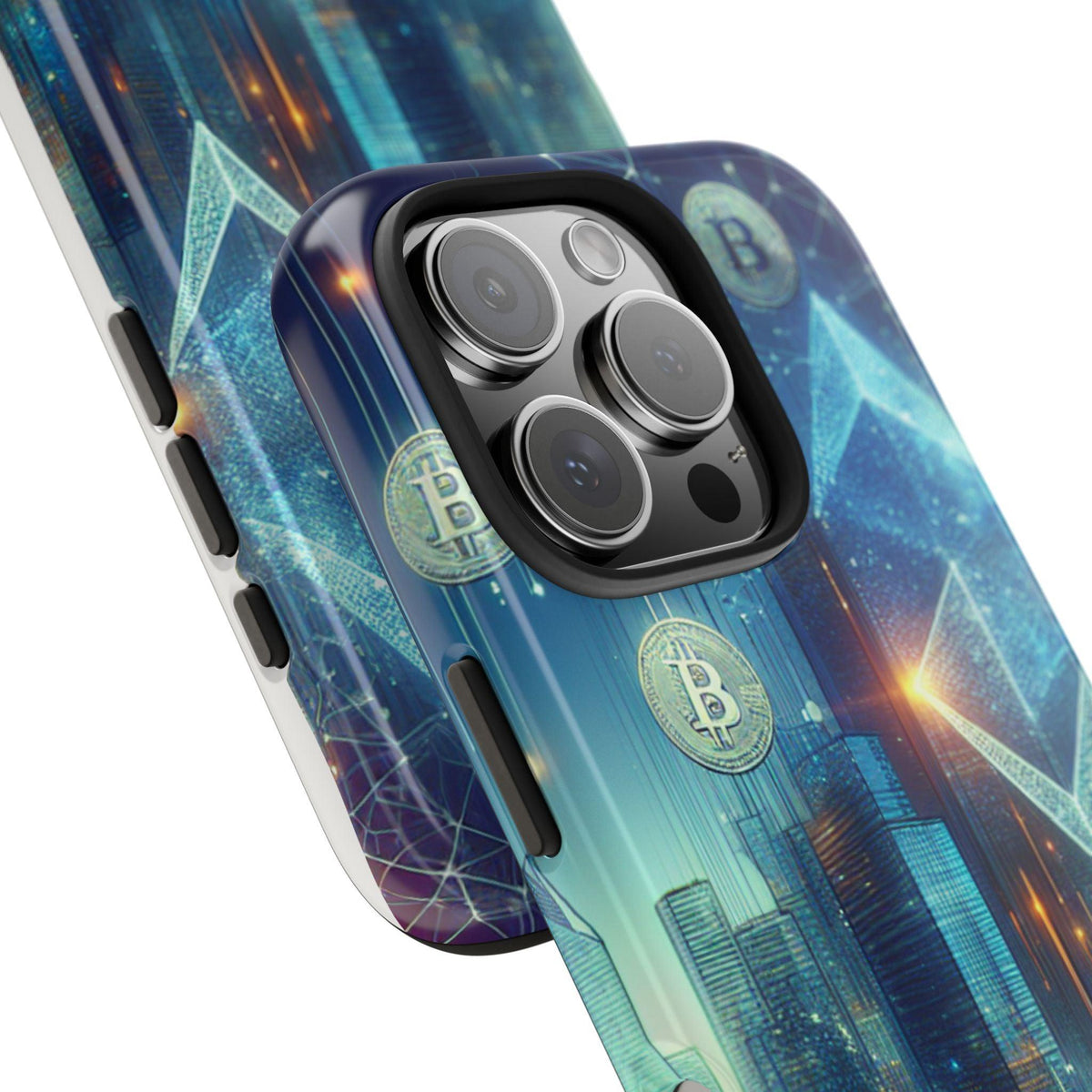Phone Case - Cryptocurrency Enthusiasts Futuristic Design