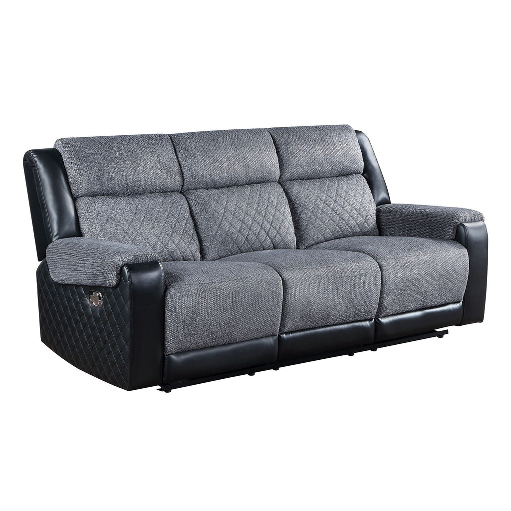 Alicia - Reclining Sofa - Gray