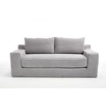 Convertible Loveseat Sofa Bed With Memory Foam & Steel Frame