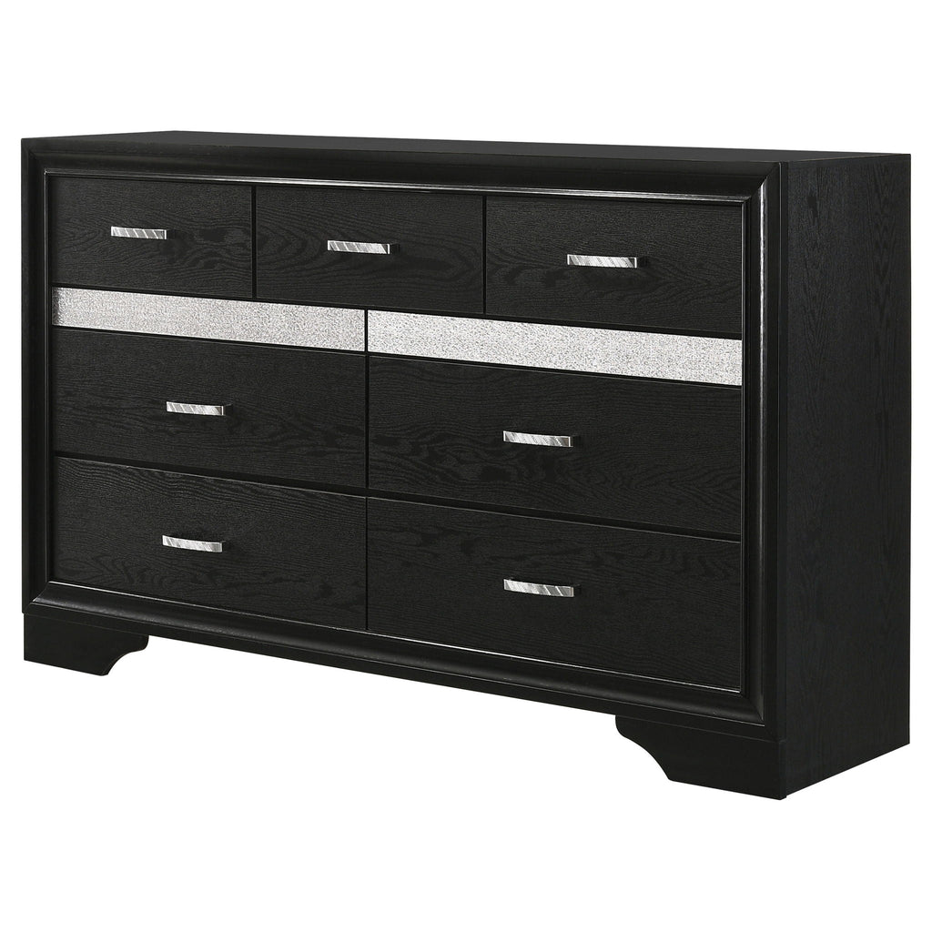 Miranda 9-drawer Dresser Black