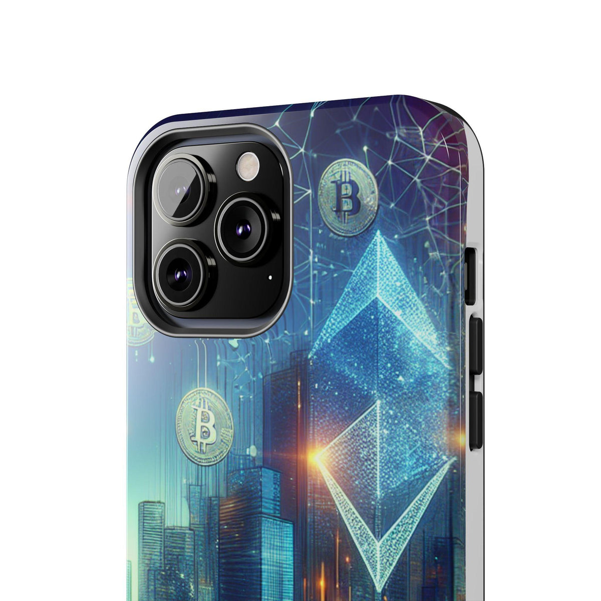 Phone Case - Cryptocurrency Enthusiasts Futuristic Design