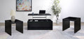 Knapp 3-piece Lift Top Coffee Table Set Black