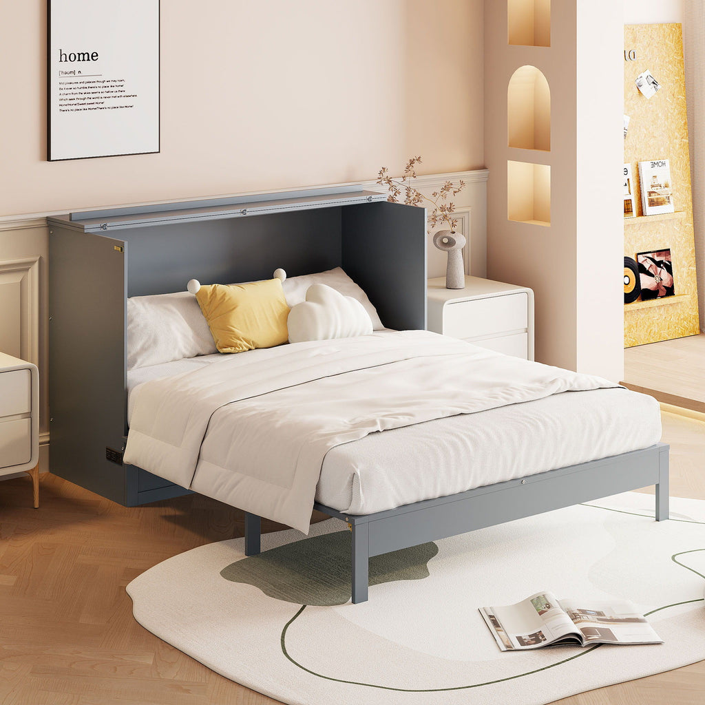Murphy Bed With Large Drawers
