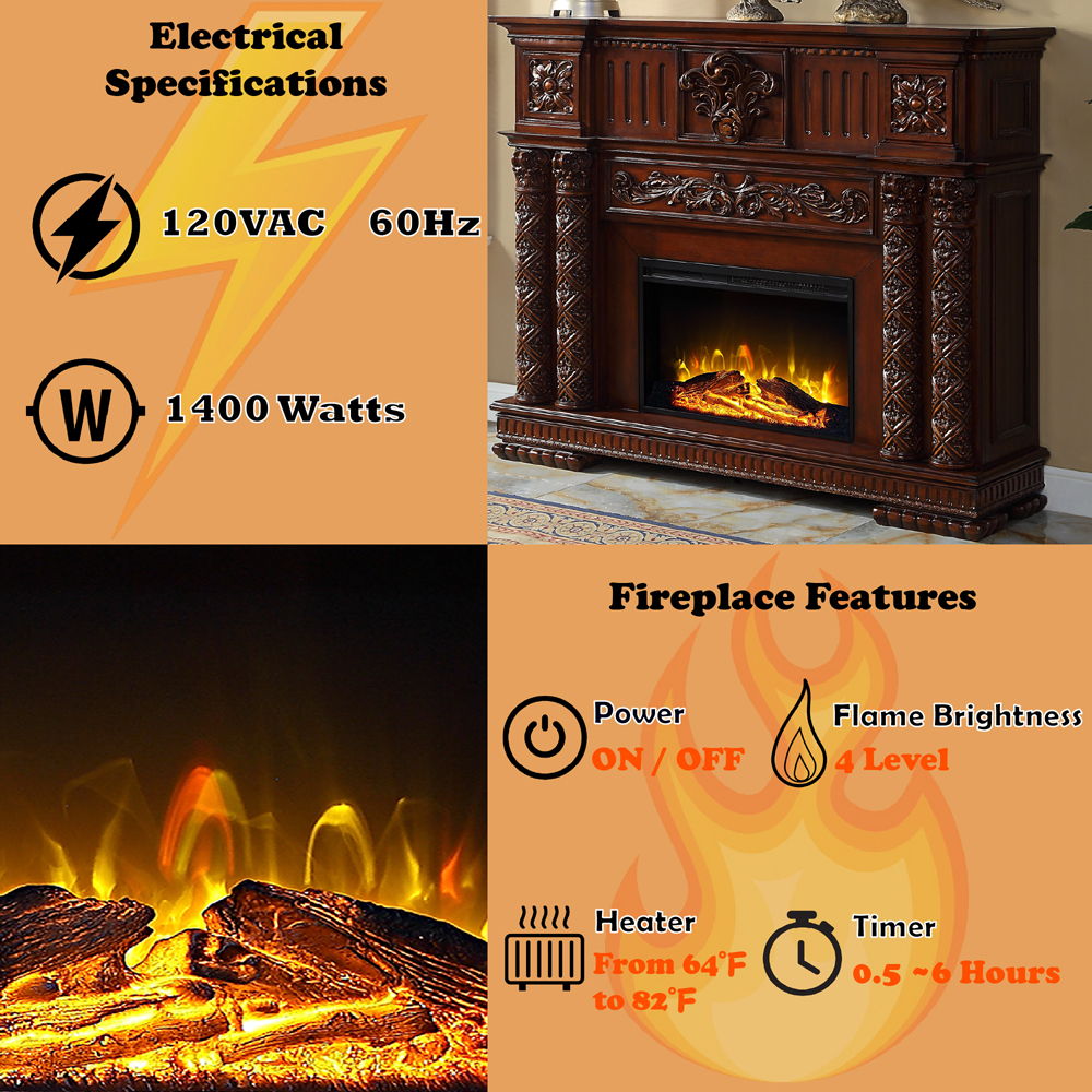 Vendome - Fireplace