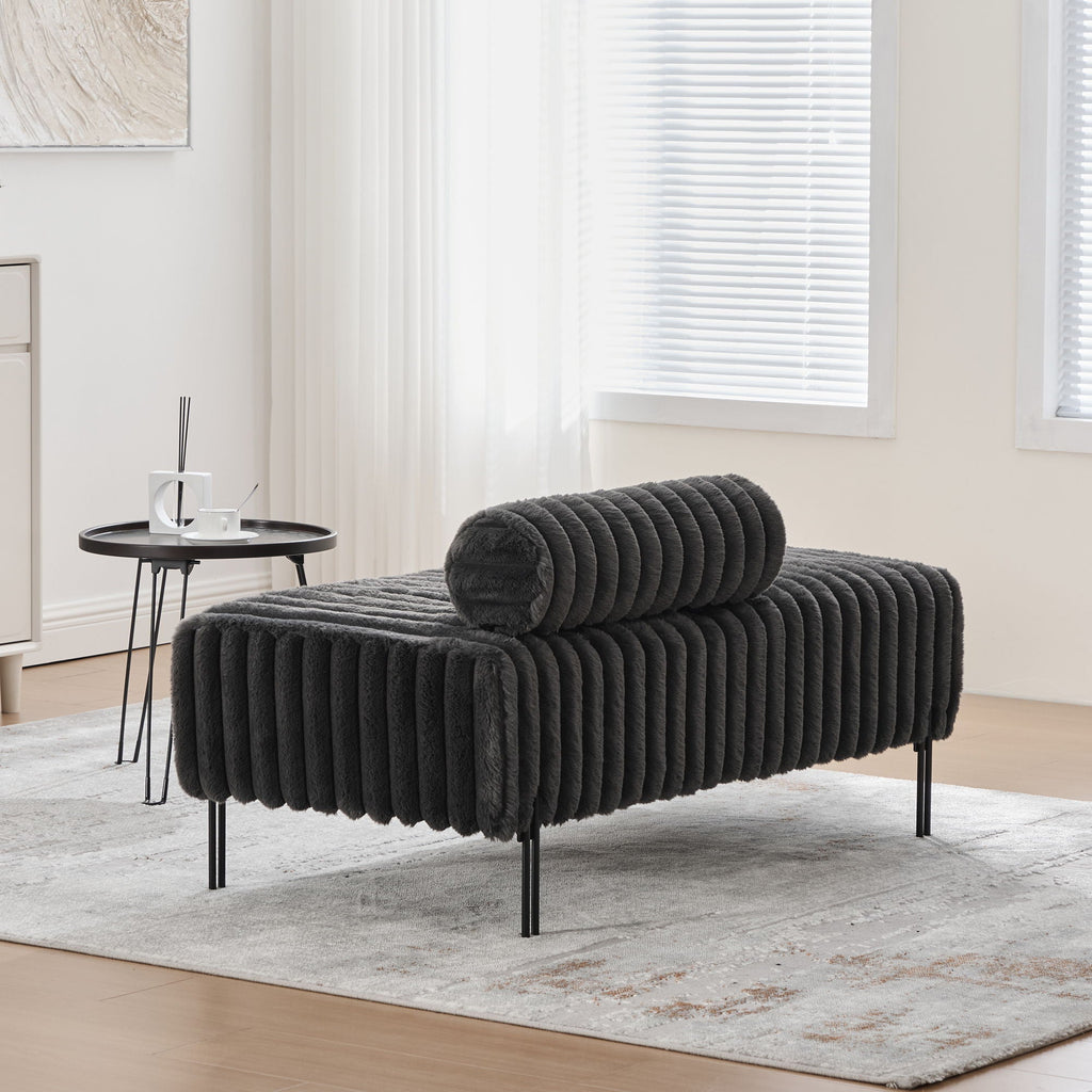 Mini Loveseat With Adjustable Backrest