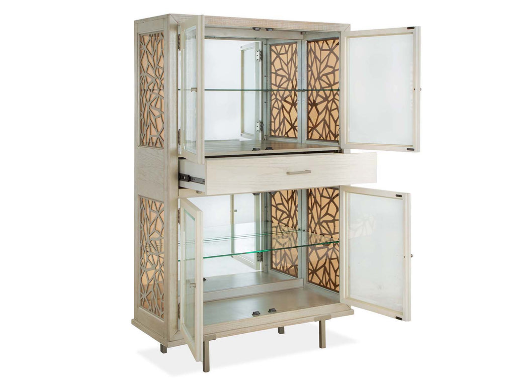 Lenox - Display Cabinet - Acadia White
