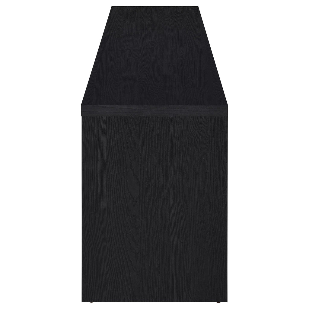 Rutland 78-inch 3-drawer TV Stand Media Console Black