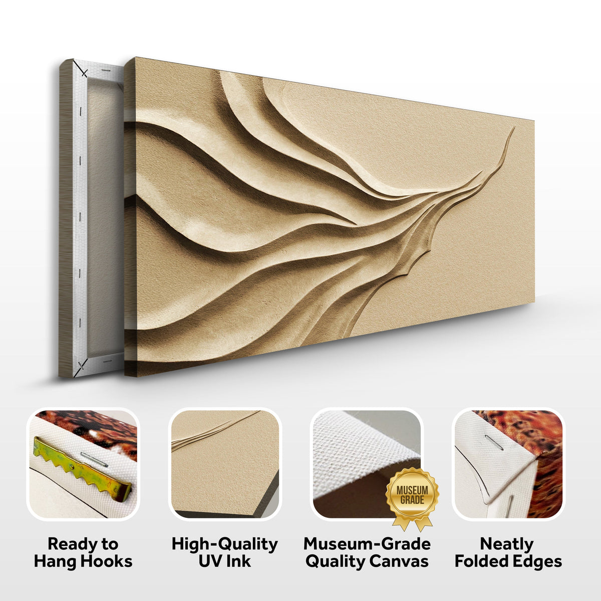 Beige Minimalist Wall Art II