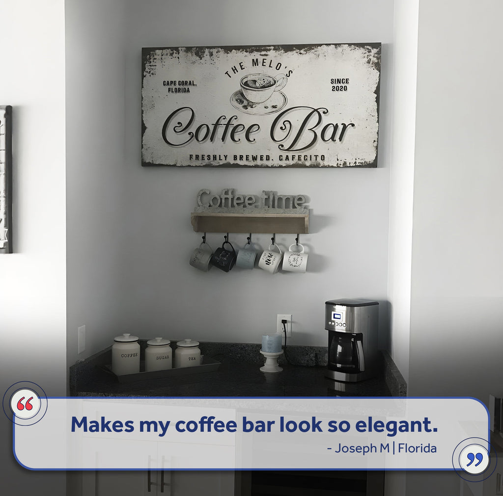 Coffee Bar Sign IV
