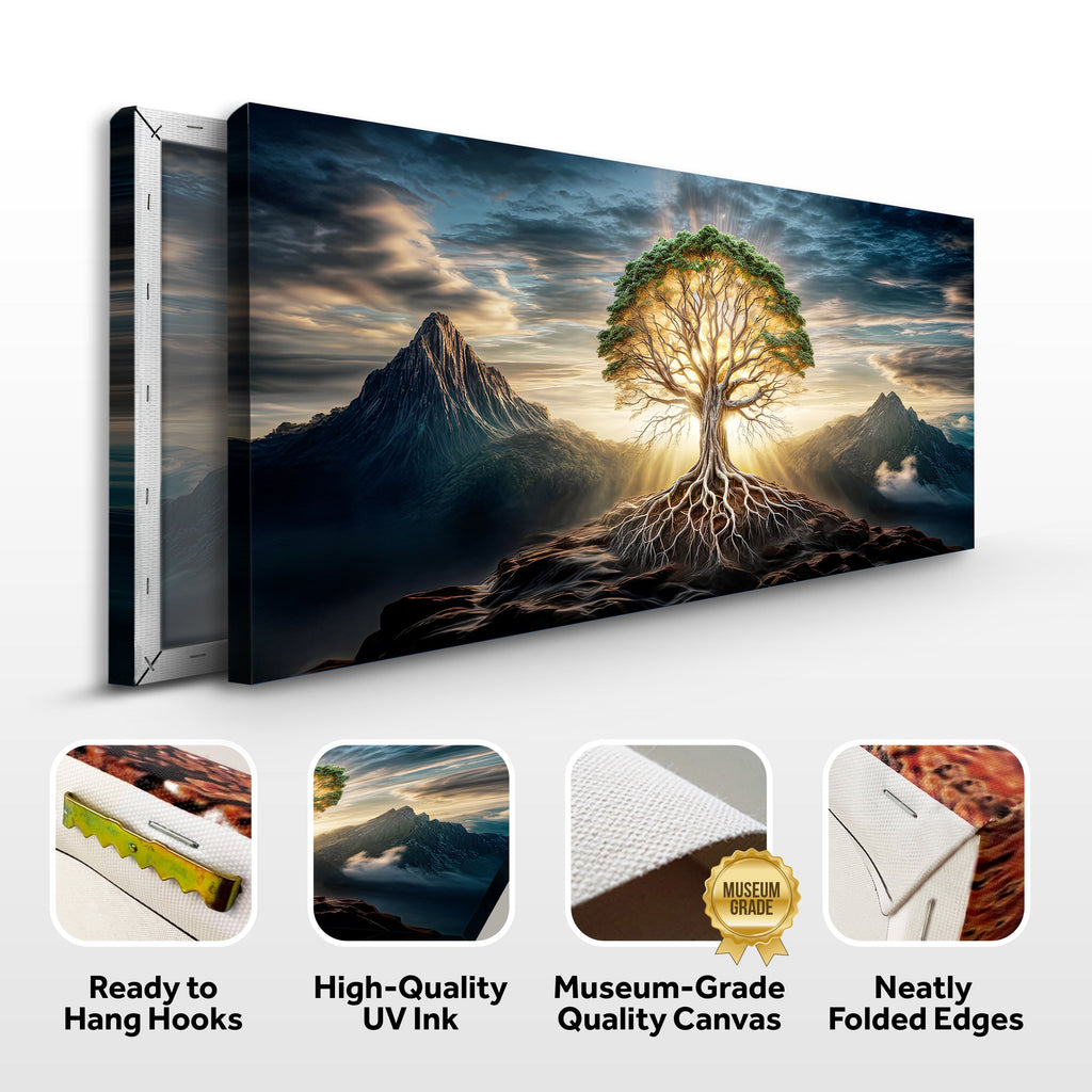 Burning Bush - Faith Wall Art VIII